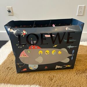 Loewe Multicolor Fish Design Tote